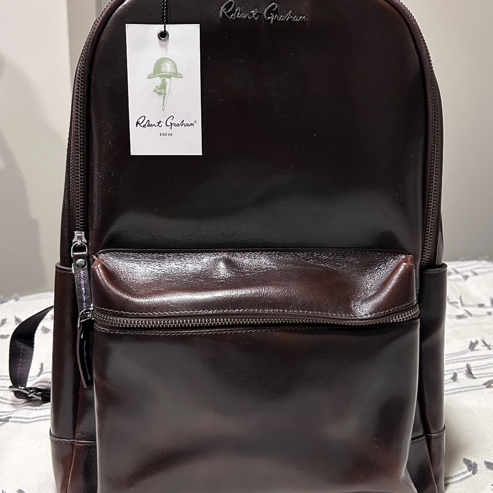 Robert Graham Leather Backpack